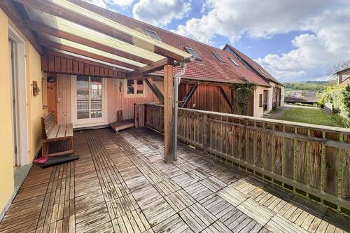 Terrasse - 8 Zimmer Einfamilienhaus in Hohenaltheim