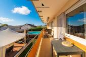 Balkon samt Ausblick - 