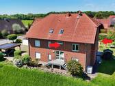 Vorderansicht - 2 Zimmer Etagenwohnung zum Kaufen in Petershagen