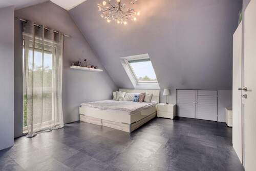 Schlafzimmer im Dachgeschoss - 