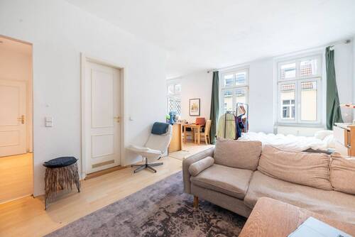 Wohnbereich - Etagenwohnung mit 46,00 m&sup2; in Berlin zum Kaufen