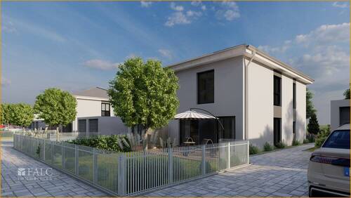 Ansicht Garten - 4 Zimmer Doppelhaushälfte zum Kaufen in Villenbach / Hausen