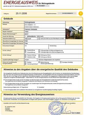 Energieausweis - 