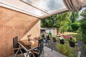 Terrasse zum Garten - 5 Zimmer Reihenendhaus in Düsseldorf