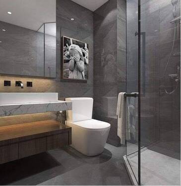 Ein Beispiel für ein modernes Bad - 