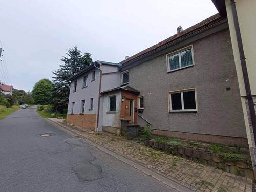 Hausansicht - Mehrfamilienhaus, Wohnhaus mit 128,00 m&sup2; in Eisfeld zum Kaufen