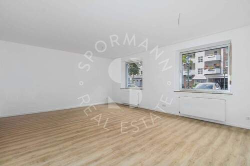 Wohnzimmer - 3 Zimmer Etagenwohnung in Düsseldorf