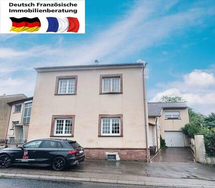 Merlebach - Gepflegtes Einfamilienhaus mit sehr schönem Garten in Freyming - Merlebach