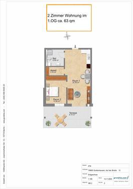2 Zimmer OG.jpg - Neubauwohnung (2. Bezug) in Grafenhausen