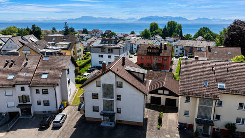 Drohnenaufnahme - 3 Zimmer Etagenwohnung in Immenstaad am Bodensee