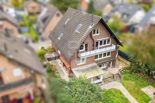 Rückseitige Ansicht - 1 Zimmer Mehrfamilienhaus, Wohnhaus in Bergheim