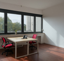 Büroraum 5 in Neuss: modern, flexibel, schnelles Netz & Community.