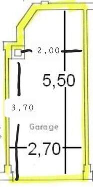Garage Abmessungen - Garage, Stellplatz zum Kaufen in Waiblingen