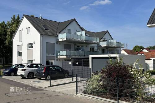 Außenansicht - Etagenwohnung mit 53,30 m&sup2; in Aindling zum Kaufen