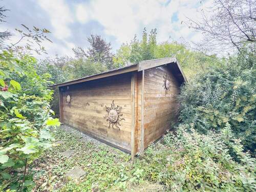Blockhaus im Garten - 