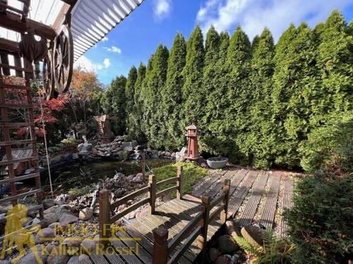 Blick von der Terrasse in den Garten (W) - 