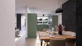 Ansicht Küche/Esszimmer Wohneinheit 1 - Mehrfamilienhaus, Wohnhaus mit 349,00 m² in Nastätten zum Kaufen