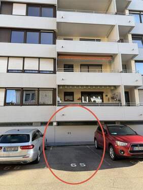 Außenstellplatz - 2 Zimmer Etagenwohnung in Neu-Ulm