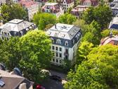 Hausansicht Luft - 4 Zimmer Etagenwohnung zum Kaufen in Dresden