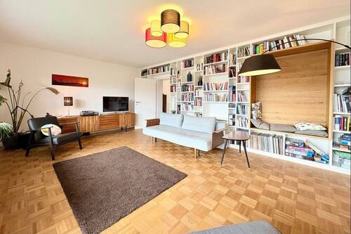 Wohnzimmer - Einfamilienhaus mit 270,00 m² in Ansbach zum Kaufen