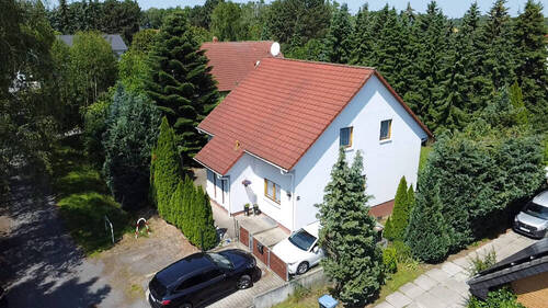 Luftbild 3 - 7 Zimmer Einfamilienhaus zum Kaufen in Leipzig