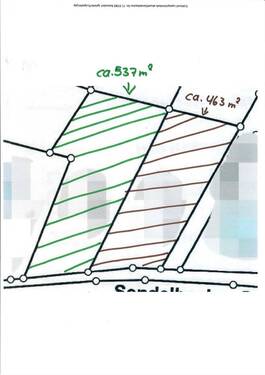 2 jeweils geteilte Grundstücke - Grundstück zum Kaufen in Baiersdorf