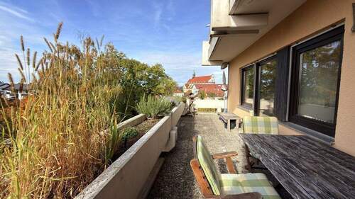 einladende Terrasse - 1 Zimmer Etagenwohnung zum Kaufen in Altötting