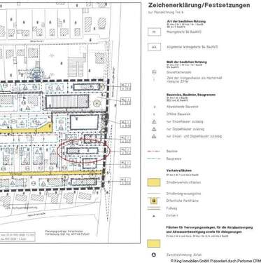 Auszug B-Plan Hamburger Straße - 