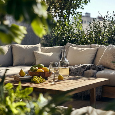 Dachterrasse zum Träumen - #Dachterrasentraum im Herzen von Erlangen#