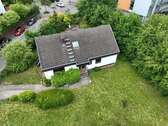 Luftaufnahme - Tolles Einfamilienhaus mit herrlichem Garten in Toplage von Wiesloch