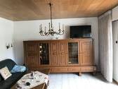 Das Wohnzimmer mit Terrassenausgang - 4 Zimmer Doppelhaushälfte in Hamm