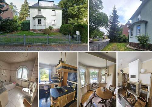 Bild 1 - EFH mit gr. GS und rundum grünen Blick! Garage, Terrasse, Balkon, Keller, DG-Reserve u.v.m.