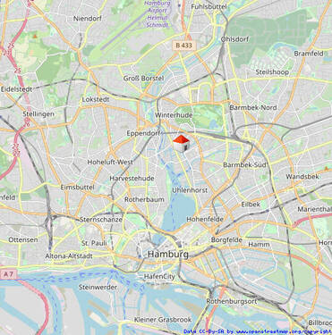 Lage in Hamburg - 