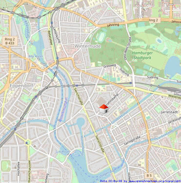 Lage in Winterhude - 