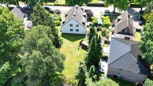 Blick Richtung Süden - Grundstück in Henstedt-Ulzburg