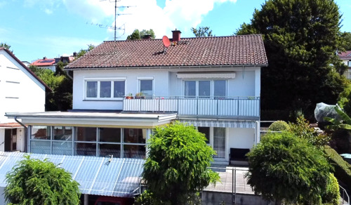 Hausansicht Süd-West - 7 Zimmer Mehrfamilienhaus, Wohnhaus zum Kaufen in Kressbronn am Bodensee