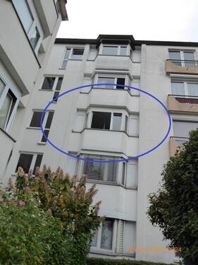 Ansicht Wohnhaus - 1-Zimmer-Wohnung Konstanz-Petershausen. Auch ideal für Studierende.