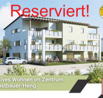 L(i)ebenswertes Wohnen im Zentrum von Postbauer-Heng mit KfW40 QNG: 2,5-Zimmer-Wohnung mit Balkon