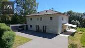 Drohne - KfW-55-Einfamilienhaus mit Einliegerwohnung und großzügigem Grundstück