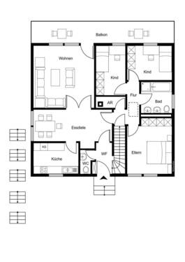 Bild 3 - 1 Zimmer Einfamilienhaus in Herscheid