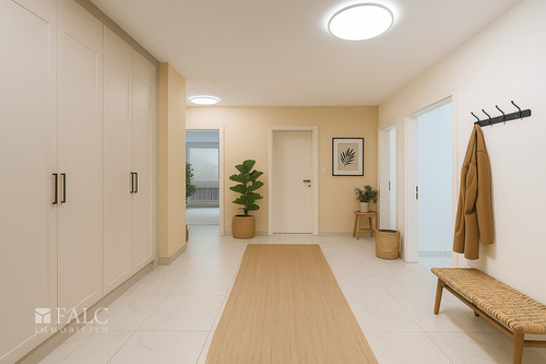 Einrichtungsbeispiel Diele - 4 Zimmer Etagenwohnung zum Kaufen in München