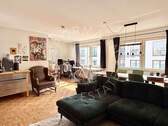 Wohn-/Esszimmer - 4 Zimmer Etagenwohnung zum Kaufen in Düsseldorf