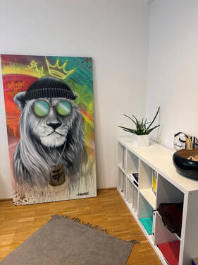 Erster Eindruck - Eigener Büroraum im Co-Working über den Dächern von Krefeld