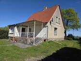 Haus Terrasse Eingang - Einfamilienhaus auf schönem Grundstück