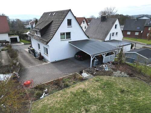 Rückseite - Einfamilienhaus mit 135,00 m&sup2; in Warburg zum Kaufen