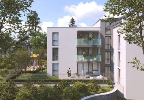 Westansicht - 4 Zimmer Etagenwohnung zum Kaufen in Nürnberg