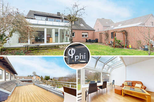 Immobilien-Euskirchen-2FH-Kaufen-WG666-Grid-02 - PHI AACHEN - Charmantes Zweifamilienhaus mit beheiztem Wintergarten und großem Garten in Euskirchen!