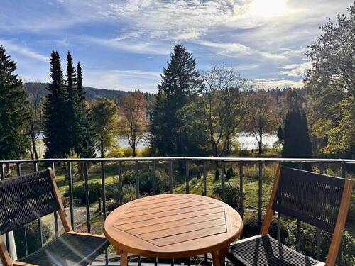 Ausblick vom Balkon - Traumhaftes Hotel in Hahnenklee. Direkt am Kurpark