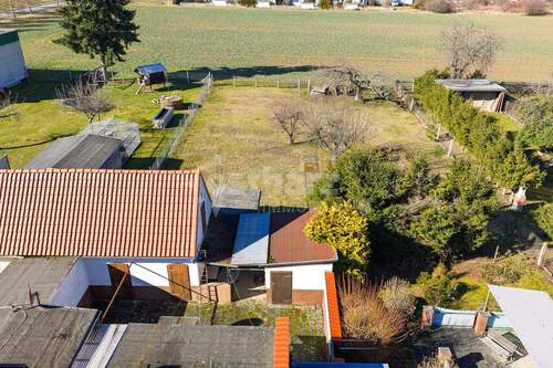 Grundstücksansicht - 3 Zimmer Doppelhaushälfte in Ballenstedt