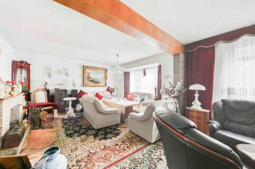 Wohnzimmer - 6 Zimmer Einfamilienhaus in Markkleeberg